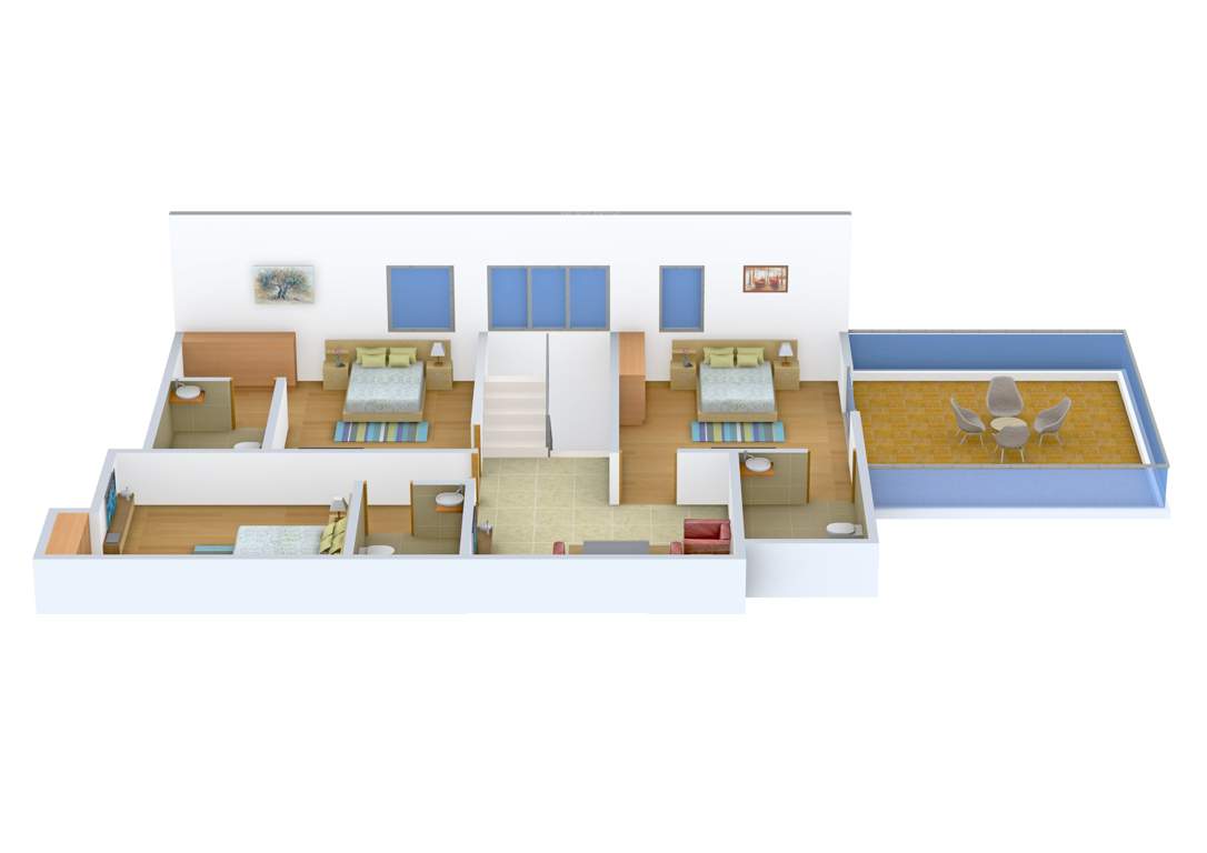 ABAD Orchard County (4BHK+4T (3,031 sq ft) 3031 sq ft)