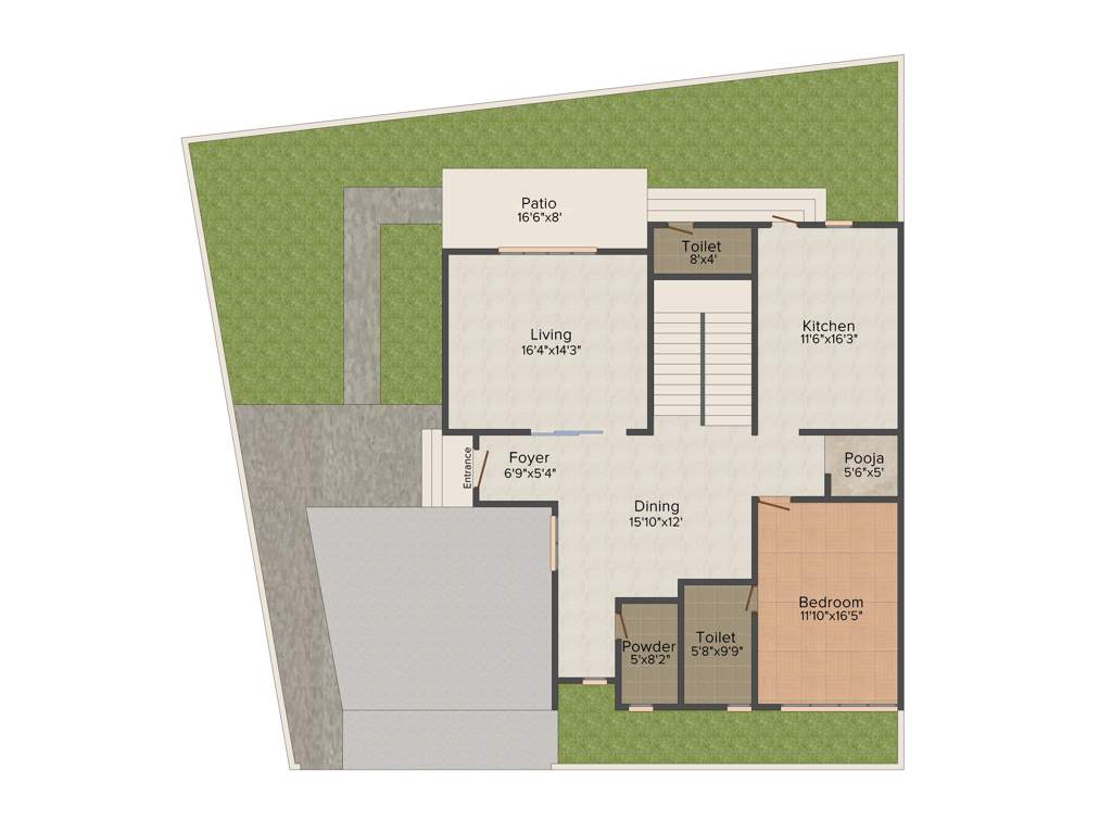 Casagrand Amber Villa (4BHK+6T (3,360 sq ft) 3360 sq ft)