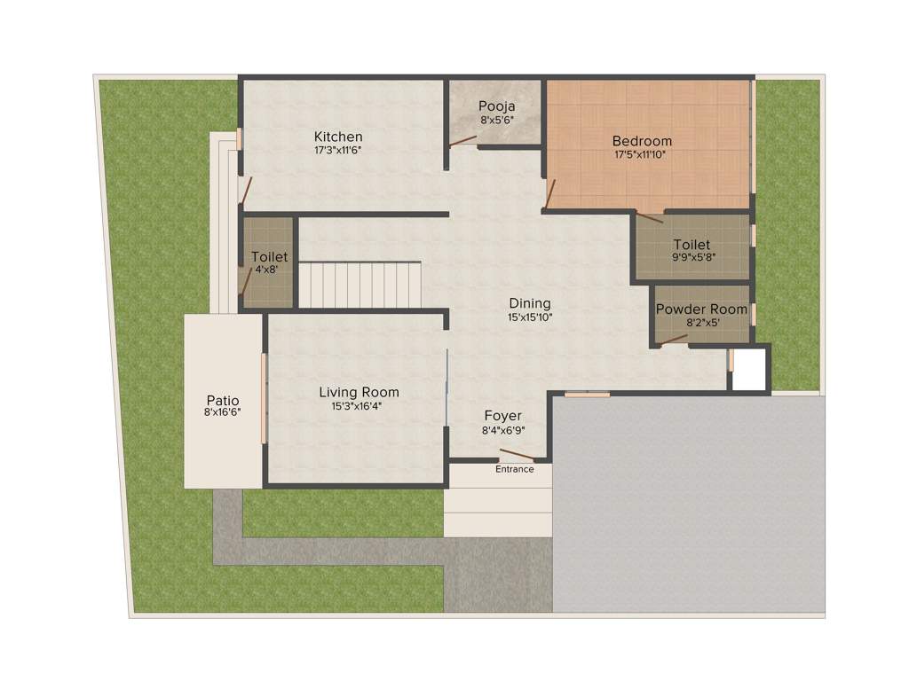 Casagrand Amber Villa (4BHK+6T (3,737 sq ft) 3737 sq ft)