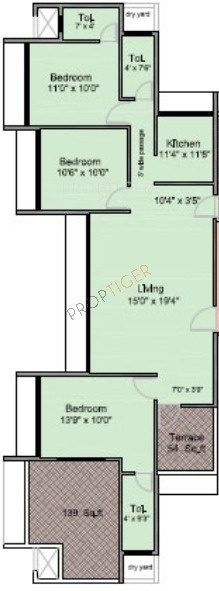 Shah Royale (3BHK+3T (1,350 sq ft) 1350 sq ft) Shah Royale (3BHK+3T (1,350 sq ft) 1350 sq ft)