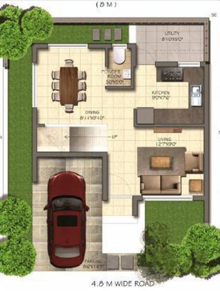  solitude Floor Plan Ground Floor Plan