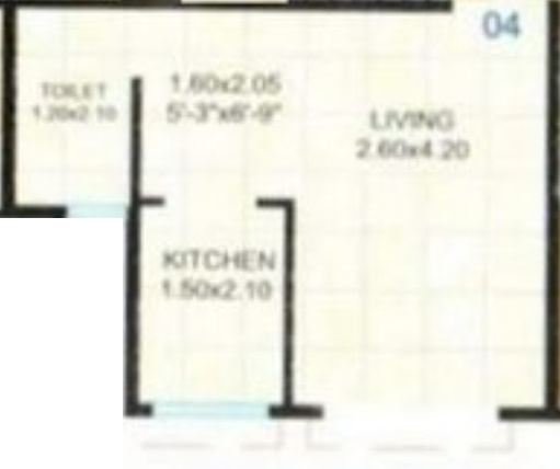 Shree Aashray (1BHK+1T (450 sq ft) 450 sq ft)