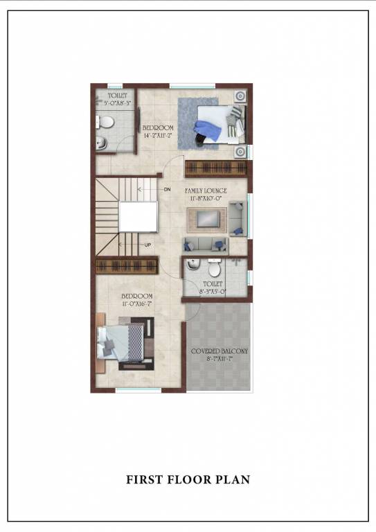 Casagrand Elan (3BHK+3T (1,843 sq ft) 1843 sq ft)