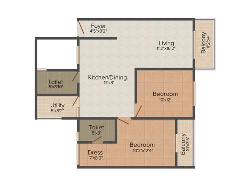 i1 Gouthami Meadows (2BHK+2T (1,015 sq ft) 1015 sq ft) i1 Gouthami Meadows (2BHK+2T (1,015 sq ft) 1015 sq ft)