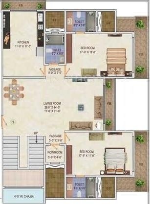 AP Mahir Floor Plan (5BHK+5T)