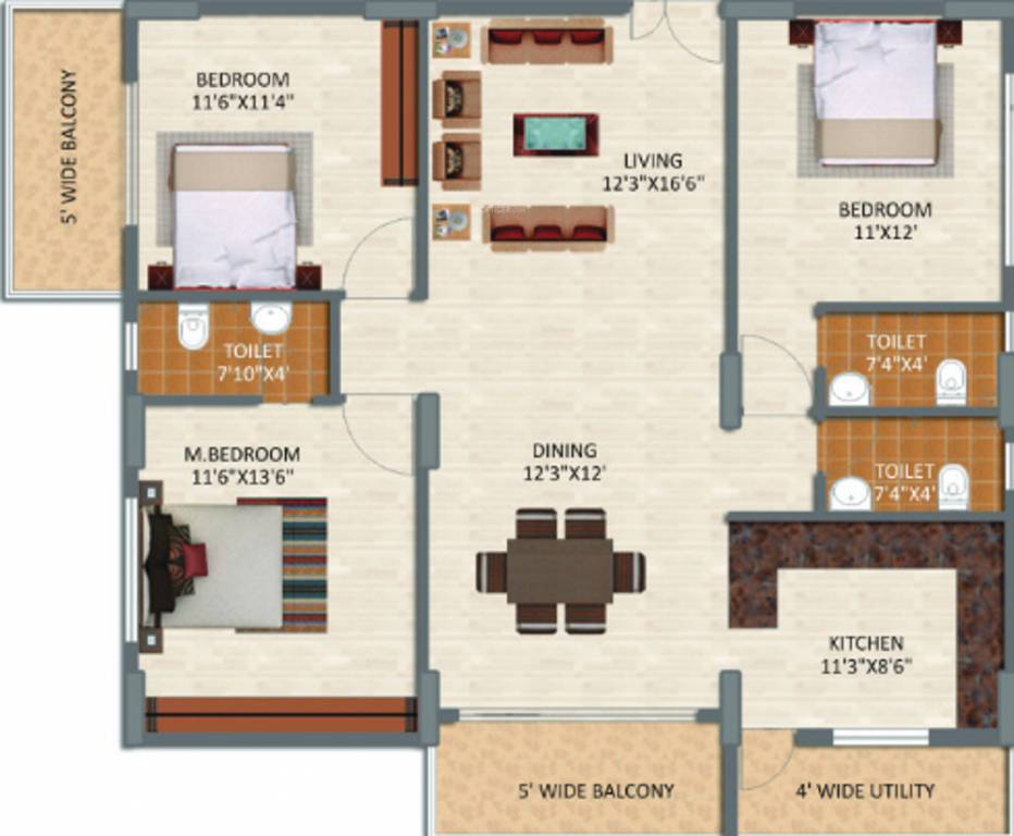 Floor Plan avsr sky court Floor Plan Floor Plan