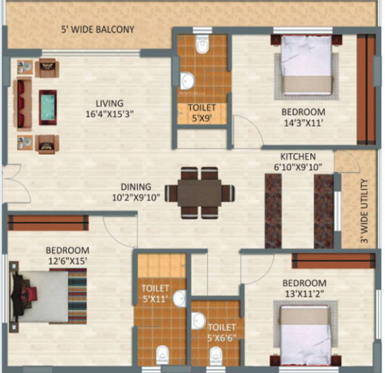 avsr sky court Floor Plan Floor Plan