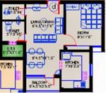 Niranjan (1BHK+2T (521 sq ft) 521 sq ft) Niranjan (1BHK+2T (521 sq ft) 521 sq ft)