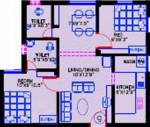 Niranjan (2BHK+2T (665 sq ft) 665 sq ft) Niranjan (2BHK+2T (665 sq ft) 665 sq ft)