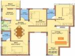 Platinum (3BHK+3T (1,534 sq ft) 1534 sq ft) Platinum (3BHK+3T (1,534 sq ft) 1534 sq ft)