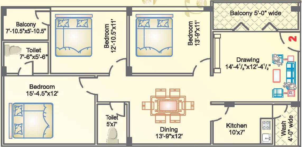 Lakshmi Infratech Sapphire (3BHK+2T (1,563 sq ft) 1563 sq ft) Lakshmi Infratech Sapphire (3BHK+2T (1,563 sq ft) 1563 sq ft)