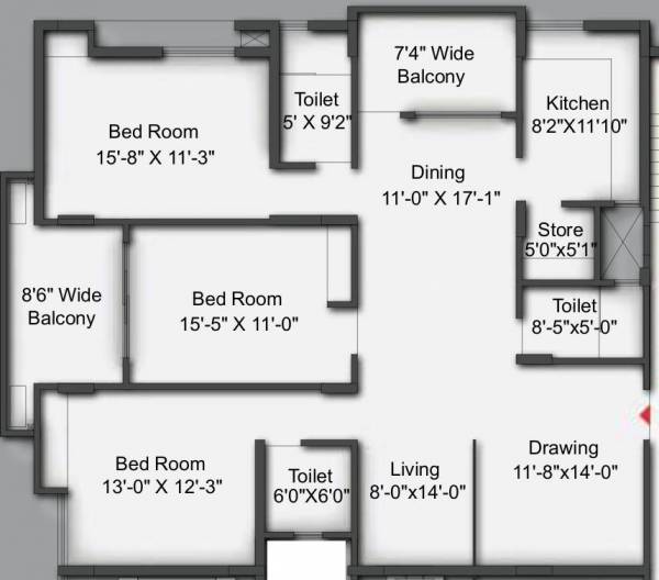 Motwani GM Terrace (3BHK+3T (2,000 sq ft) 2000 sq ft) Motwani GM Terrace (3BHK+3T (2,000 sq ft) 2000 sq ft)