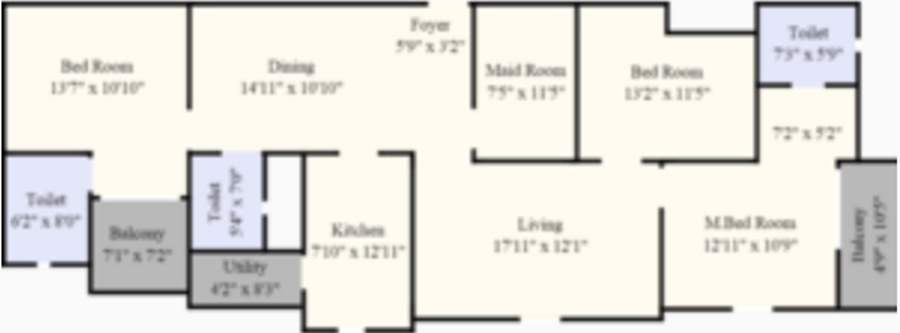  chourasia sapphire Floor Plan Floor Plan