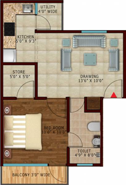  lotus-villa-apartment Floor Plan Floor Plan