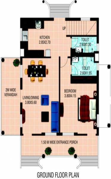 Asian Dona Rosa II Villa (3BHK+4T (1,875 sq ft) 1875 sq ft)