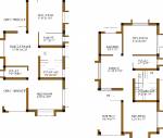 Padma Daffodils Villa Zzo (3BHK+3T (1,750 sq ft) 1750 sq ft)
