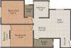 Vastu Silicon City (2BHK+2T (960 sq ft) 960 sq ft)