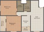 Vastu Silicon City (2BHK+3T (1,143 sq ft) 1143 sq ft)
