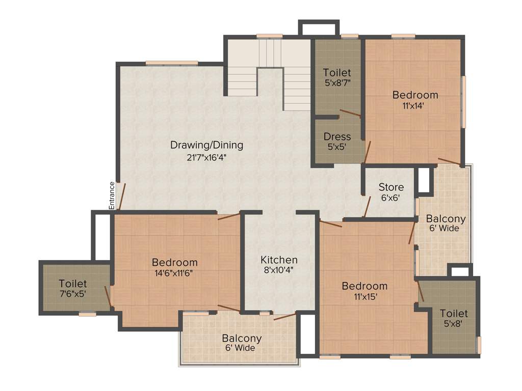 Vision Nirwana Greens 4 (4BHK+4T (3,200 sq ft) 3200 sq ft)