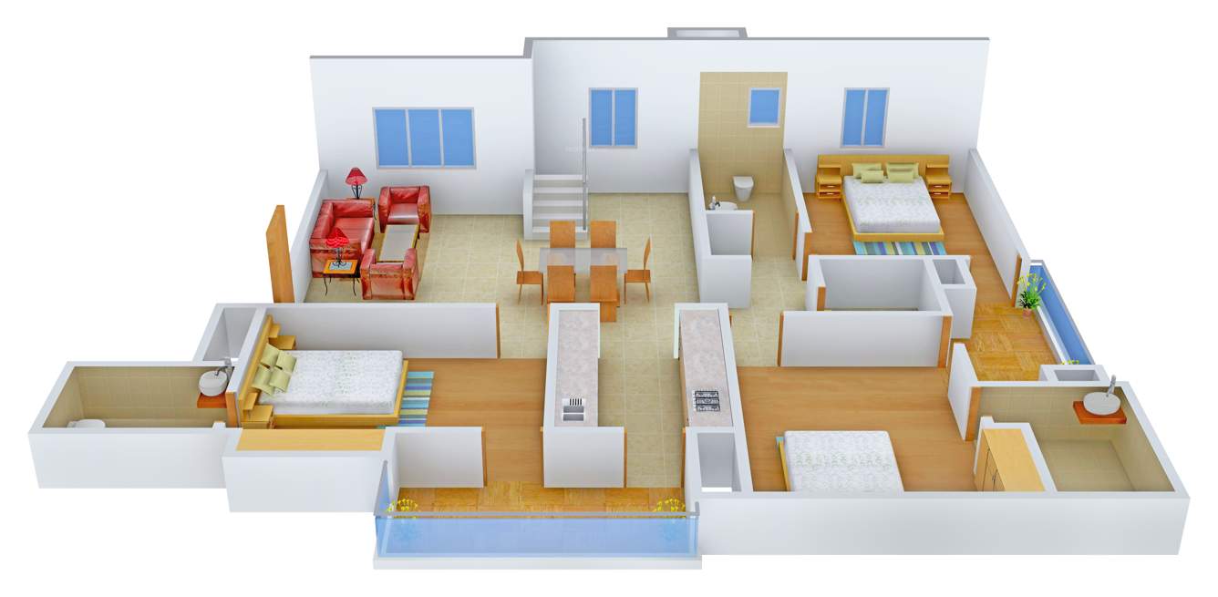 Vision Nirwana Greens 4 (4BHK+4T (3,200 sq ft) 3200 sq ft)