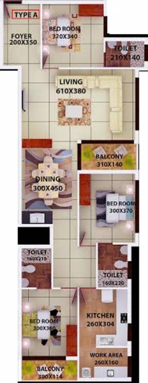 Samson Orchid Valley (3BHK+3T (1,645 sq ft) 1645 sq ft) Samson Orchid Valley (3BHK+3T (1,645 sq ft) 1645 sq ft)