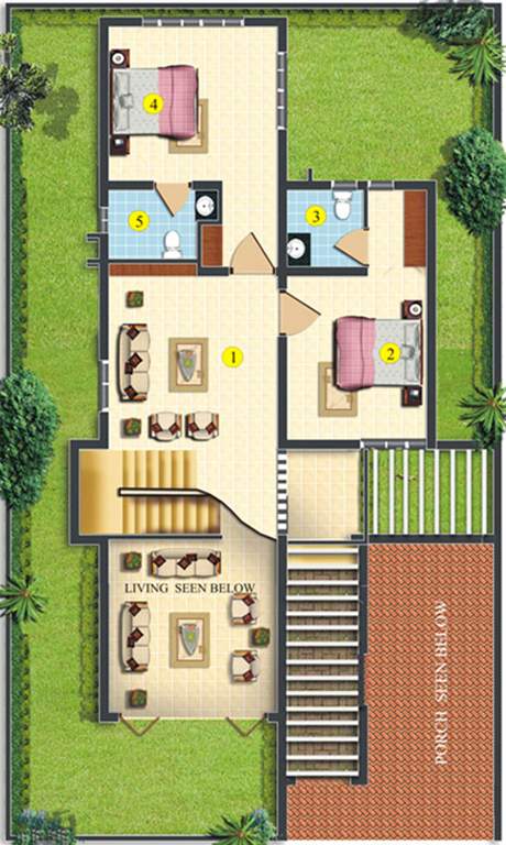 Manjooran Riverine (3BHK+3T (2,168 sq ft) 2168 sq ft)