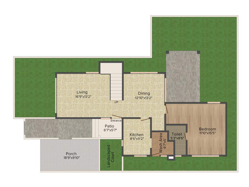 Manjooran Riverine (3BHK+3T (2,427 sq ft) 2427 sq ft)