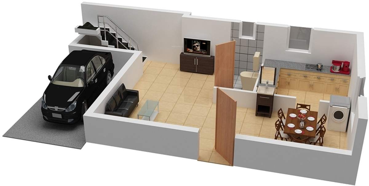 RADS Infrastructures Green Garden (2BHK+2T (1,602 sq ft) 1602 sq ft)