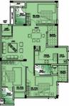 JSR The Banyan (3BHK+3T (1,574 sq ft) 1574 sq ft)