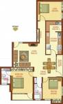 Sun Sapphire (3BHK+2T (1,491 sq ft) 1491 sq ft)
