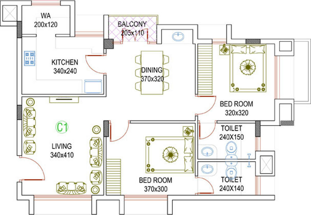 Asset Loretto (2BHK+2T (1,135 sq ft) 1135 sq ft) Asset Loretto (2BHK+2T (1,135 sq ft) 1135 sq ft)