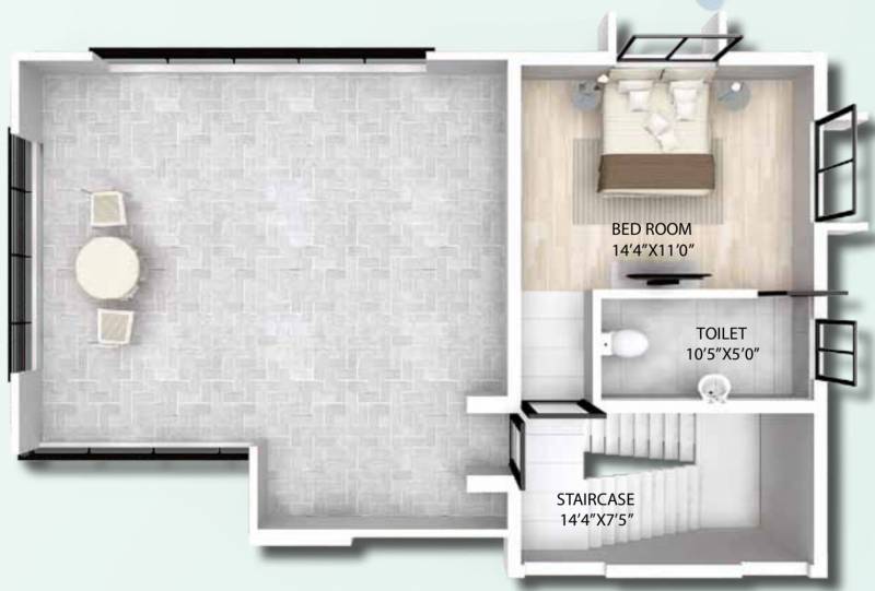 Basera Madhab Cottages (4BHK+4T (2,300 sq ft) + Pooja Room 2300 sq ft)