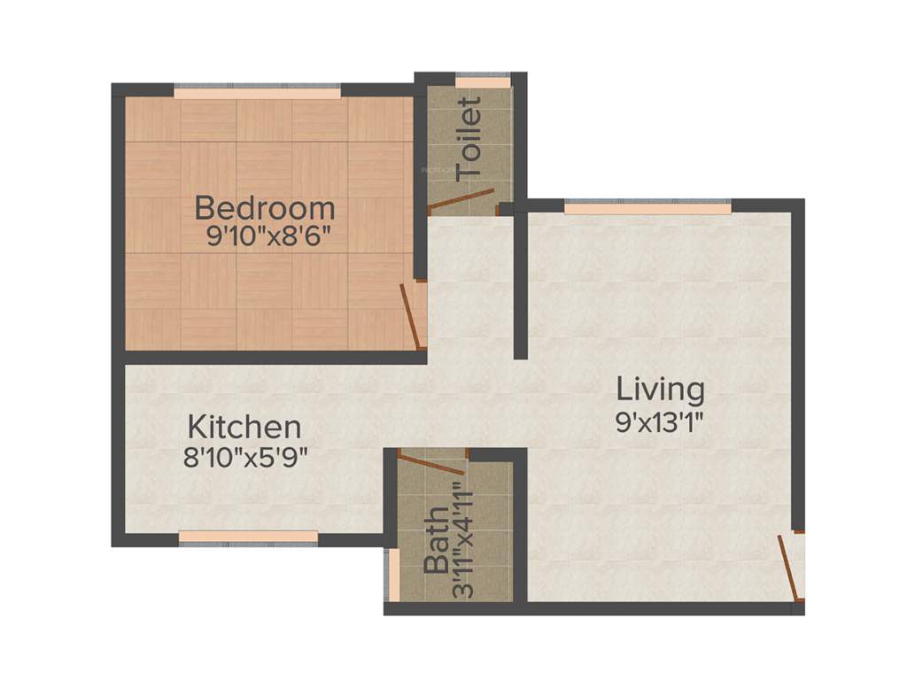 Ashiana Panvel Paradise (1BHK+1T (551 sq ft) 551 sq ft)