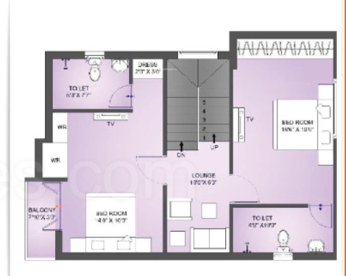  diamond-villas Floor Plan First Floor Plan
