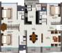 Heera Atmosphere (3BHK+4T (2,013 sq ft) 2013 sq ft)