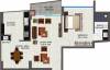 Heera Atmosphere (1BHK+1T (932 sq ft) 932 sq ft)