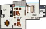 Heera Atmosphere (1BHK+1T (932 sq ft) 932 sq ft)