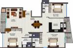 Heera Atmosphere (3BHK+3T (1,718 sq ft) 1718 sq ft)