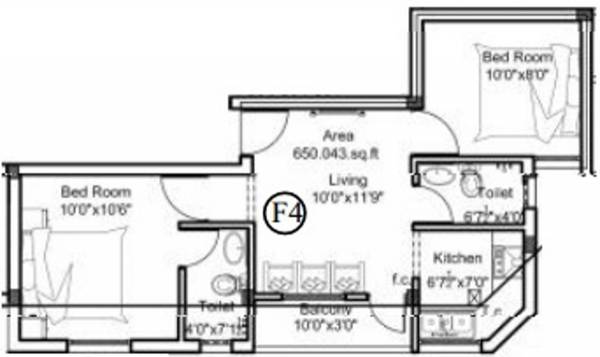 Chendur Sivabalan (2BHK+2T (580 sq ft) 580 sq ft) Chendur Sivabalan (2BHK+2T (580 sq ft) 580 sq ft)