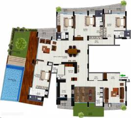 Heera Atmosphere (4BHK+5T (6,078 sq ft) 6078 sq ft)