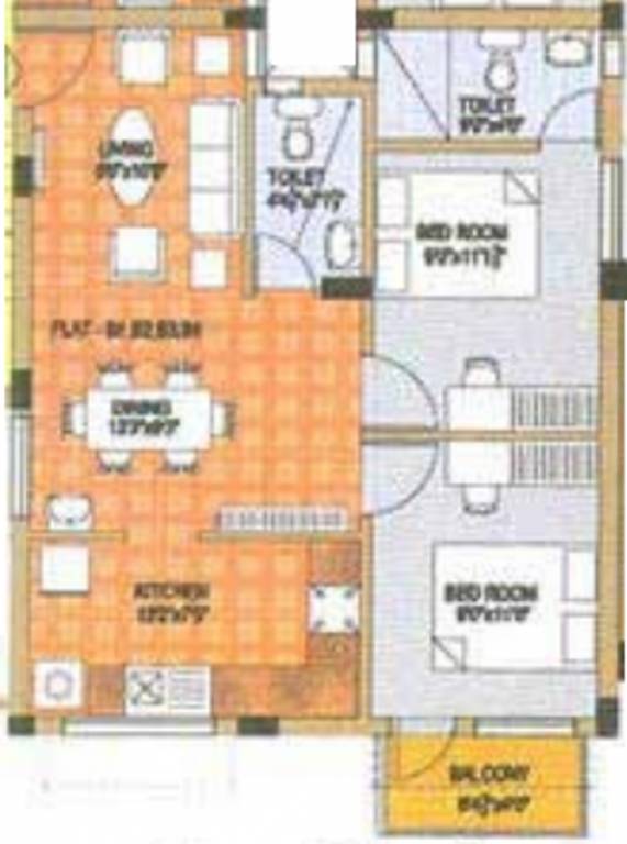 Copco Tamara Terrace (2BHK+2T (847 sq ft) 847 sq ft) Copco Tamara Terrace (2BHK+2T (847 sq ft) 847 sq ft)