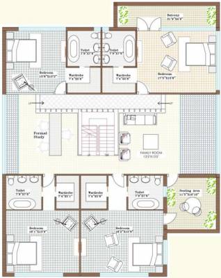 Vaikund Mira (4BHK+4T (7,423 sq ft) 7423 sq ft)