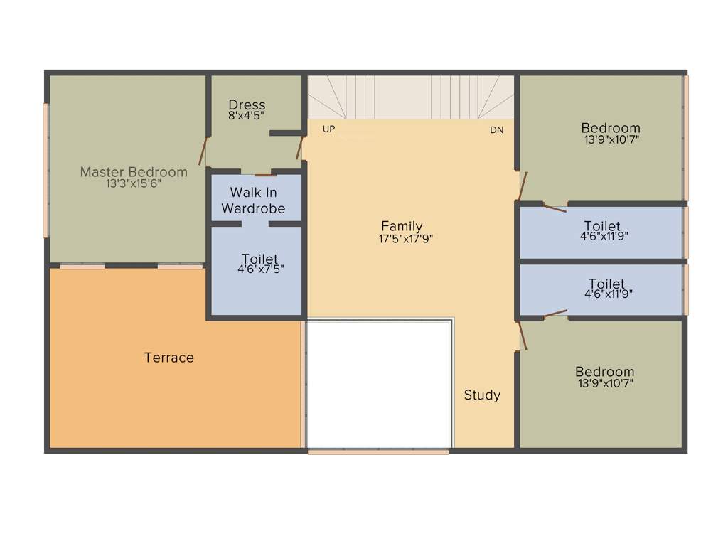 Vaikund Mira (3BHK+3T (5,195 sq ft) 5195 sq ft)