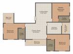 Cordial Prabha (3BHK+3T (1,763 sq ft) 1763 sq ft)