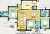 Veegaland Petunia And Begonia (3BHK+3T (1,660 sq ft) 1660 sq ft)