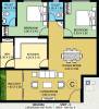 Veegaland Petunia And Begonia (2BHK+2T (1,240 sq ft) 1240 sq ft)