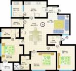 Heera Gate (3BHK+3T (1,380 sq ft) 1380 sq ft)