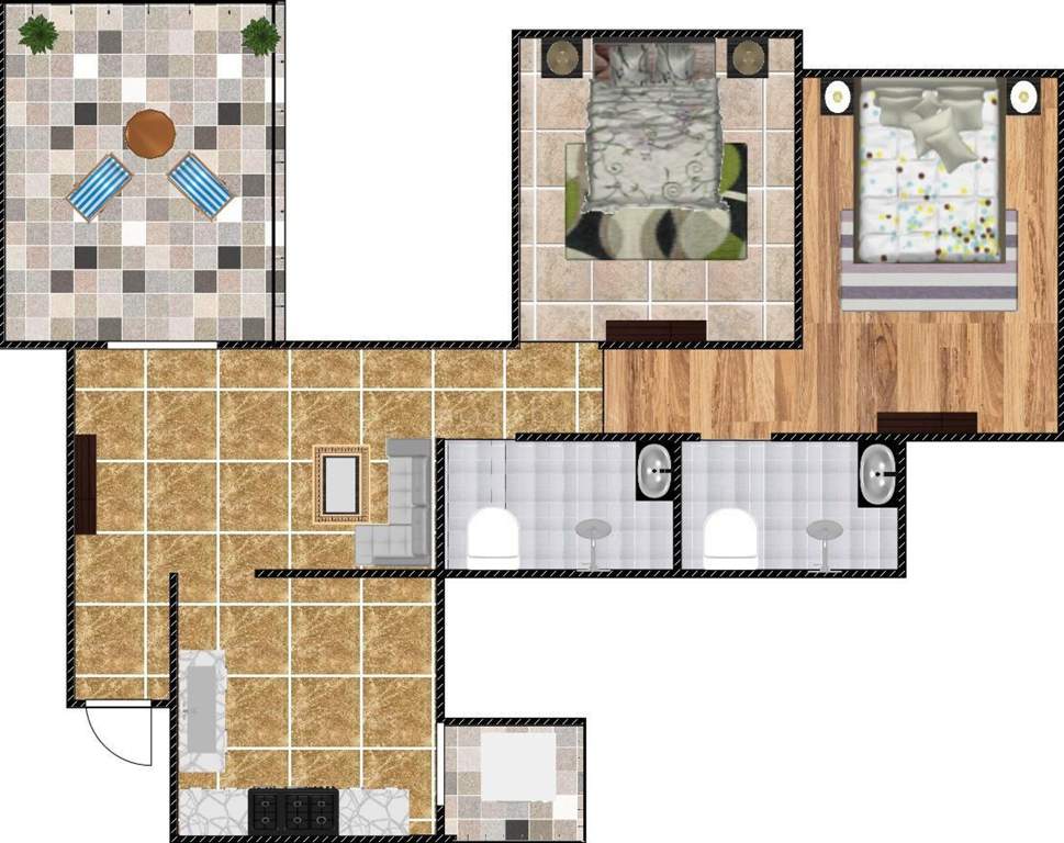 Windsor Windsor County (2BHK+2T (900 sq ft) 900 sq ft)