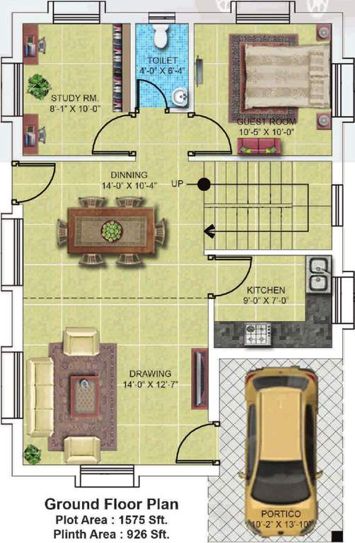 Parkstreet (3BHK+3T (1,863 sq ft) 1863 sq ft)