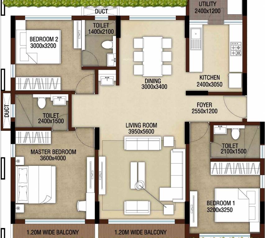 Floor Plan aura sky villas Floor Plan Floor Plan